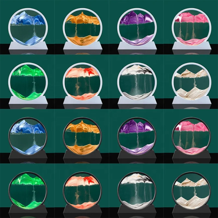 lampe décorative sable mouvant