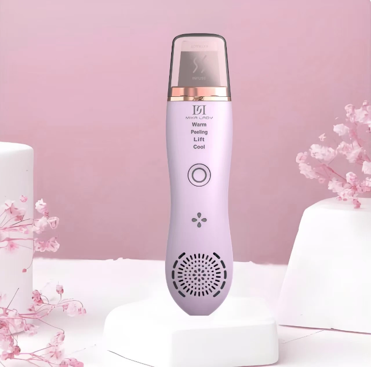 Épurateur ultrasonique chaud et froid de soins de la peau