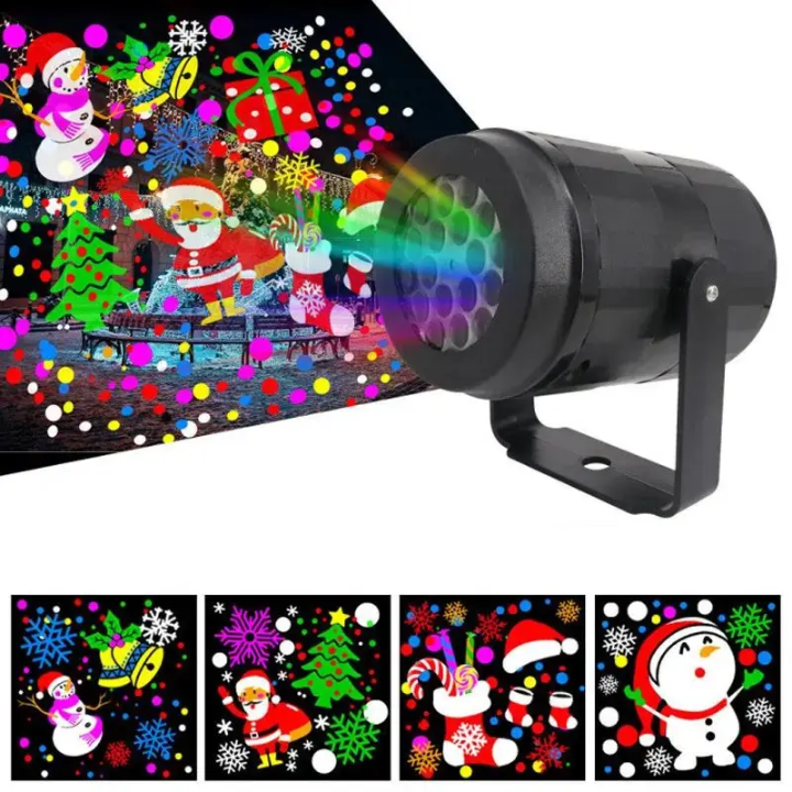 Décoration de Noël Projecteur de Lumière de Nuit LED