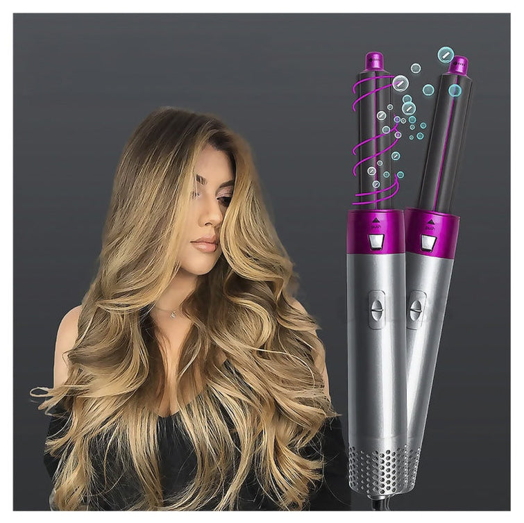 peigne séchoir à cheveux électrique ionique 5-en-1