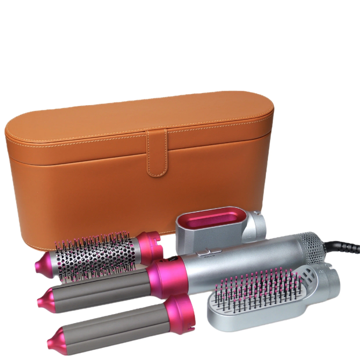peigne séchoir à cheveux électrique ionique 5-en-1