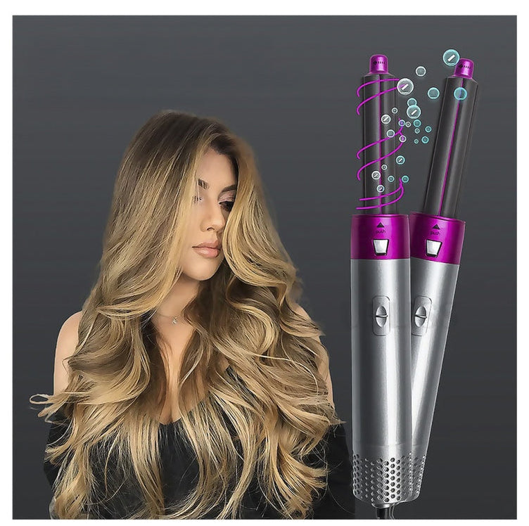 peigne séchoir à cheveux électrique ionique 5-en-1